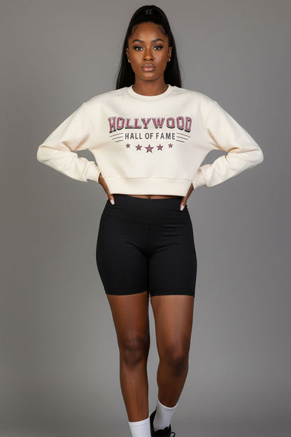 Graphic Drop Shoulder Sweatshirt