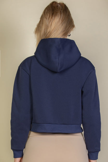 Graphic Drop Shoulder Pull Over Hoodie - Capella Apparel