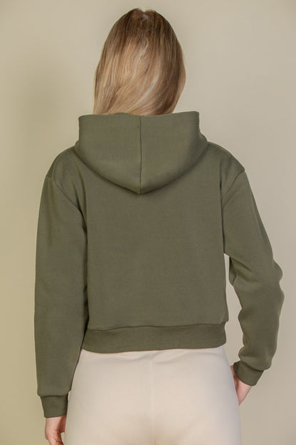 Graphic Drop Shoulder Pull Over Hoodie - Capella Apparel