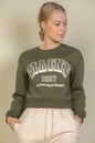 Graphic Drop Shoulder Sweatshirt - Capella Apparel