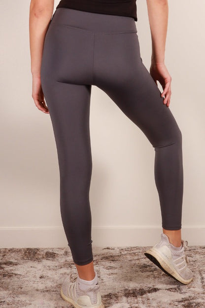 Wide Band Waist Sport Leggings - Capella Apparel