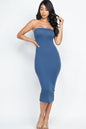 Tube Bodycon Midi Dress - Wholesale Capella Apparel