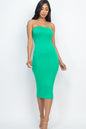 Tube Bodycon Midi Dress - Wholesale Capella Apparel