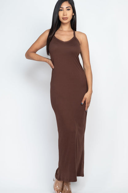 Racer Back Maxi Dress (CAPELLA) - Capella Apparel