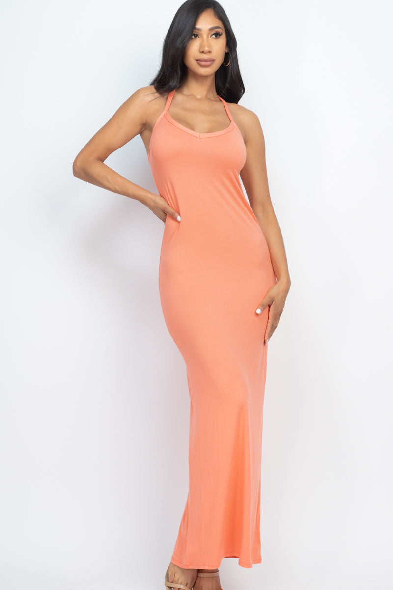 Racer Back Maxi Dress (CAPELLA) - Capella Apparel