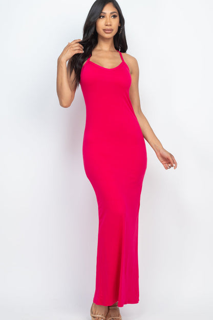 Racer Back Maxi Dress (CAPELLA) - Capella Apparel