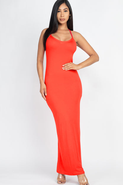 Racer Back Maxi Dress - Wholesale Capella Apparel