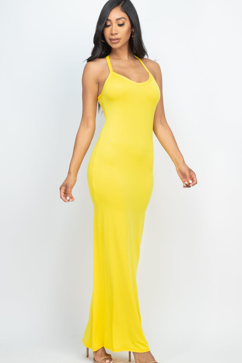 Racer Back Maxi Dress - Wholesale Capella Apparel