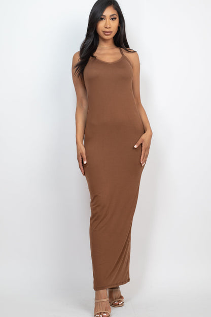 Racer Back Maxi Dress (CAPELLA) - Capella Apparel