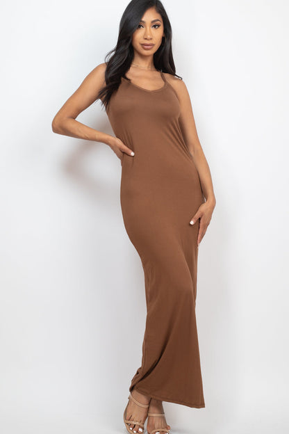 Racer Back Maxi Dress (CAPELLA) - Capella Apparel