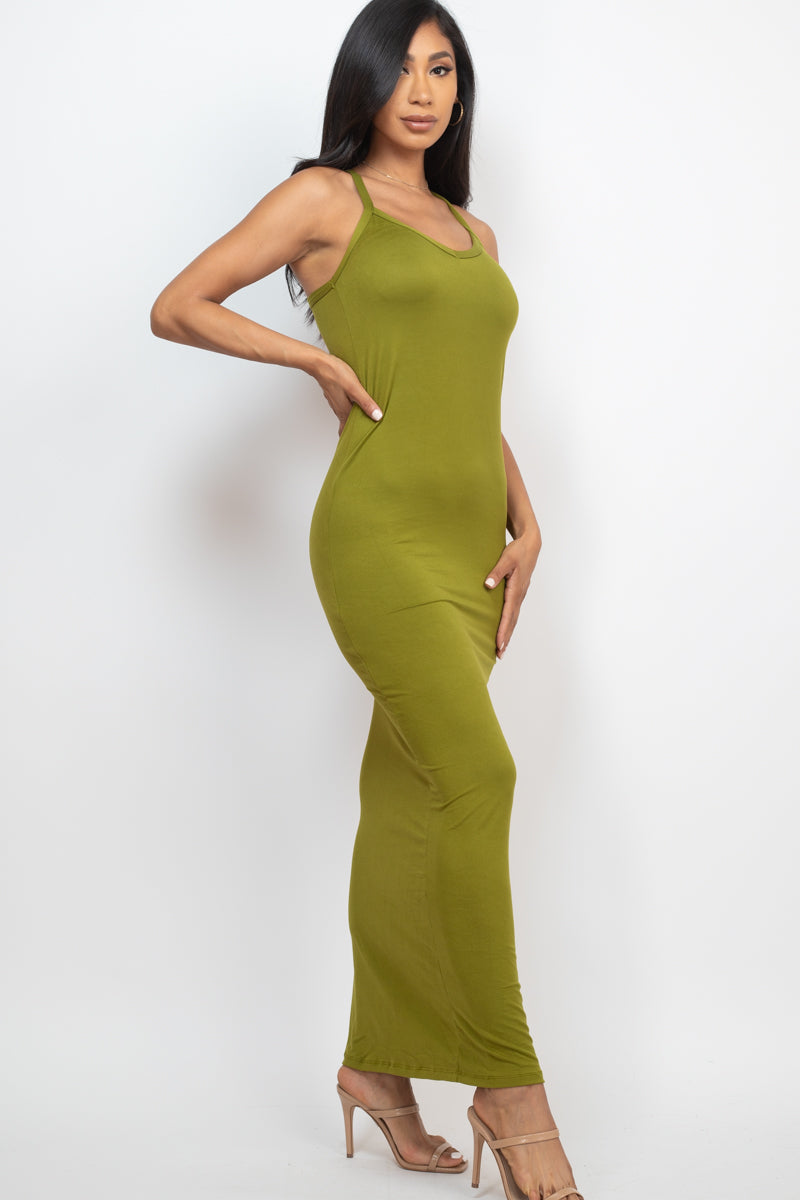 Racer Back Maxi Dress (CAPELLA) - Capella Apparel