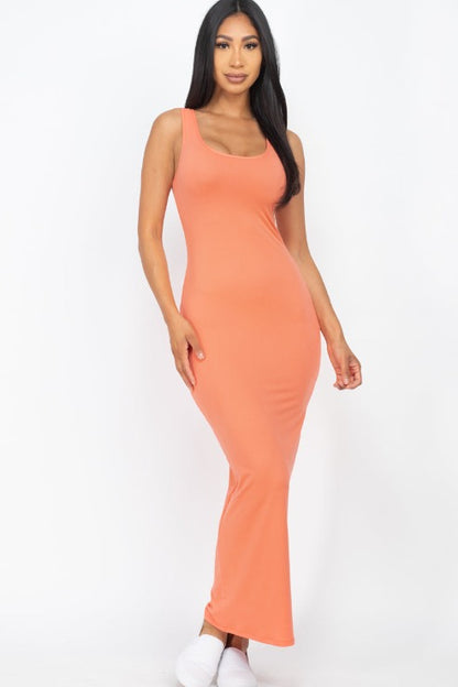 Solid Basic Maxi Dress - Wholesale Capella Apparel