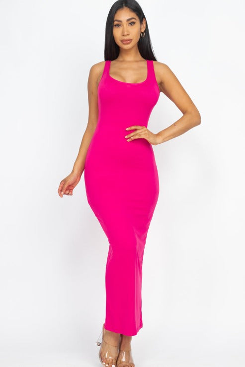 Solid Basic Maxi Dress - Wholesale Capella Apparel