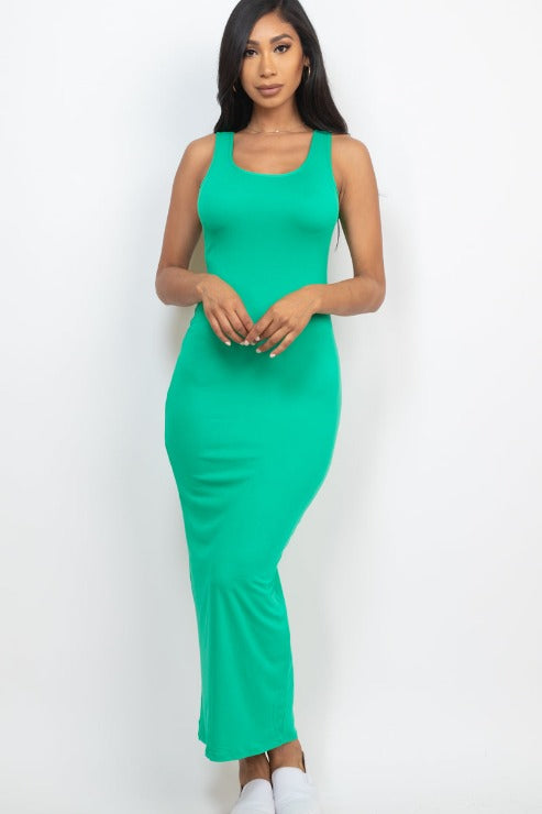 Solid Basic Maxi Dress - Wholesale Capella Apparel