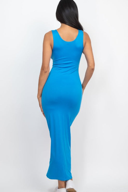 Solid Basic Maxi Dress - Wholesale Capella Apparel