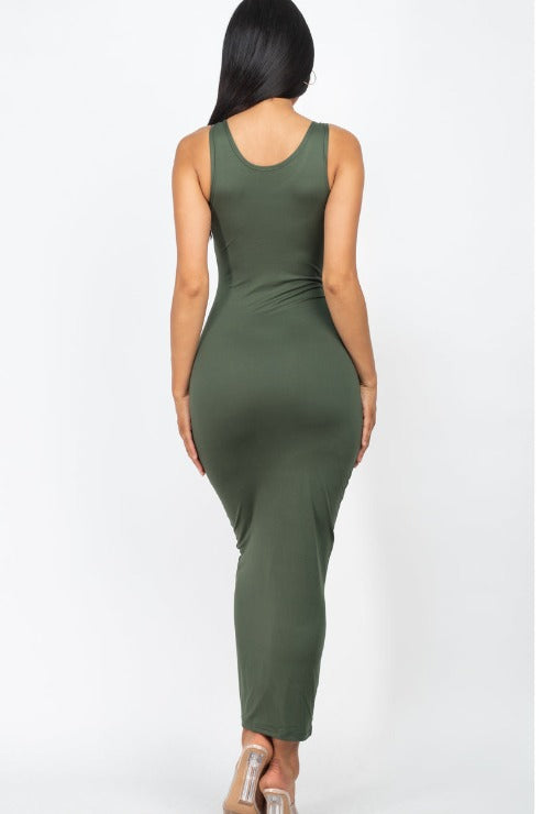 Solid Basic Maxi Dress - Wholesale Capella Apparel