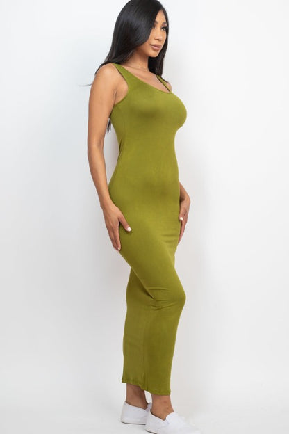 Solid Basic Maxi Dress - Wholesale Capella Apparel