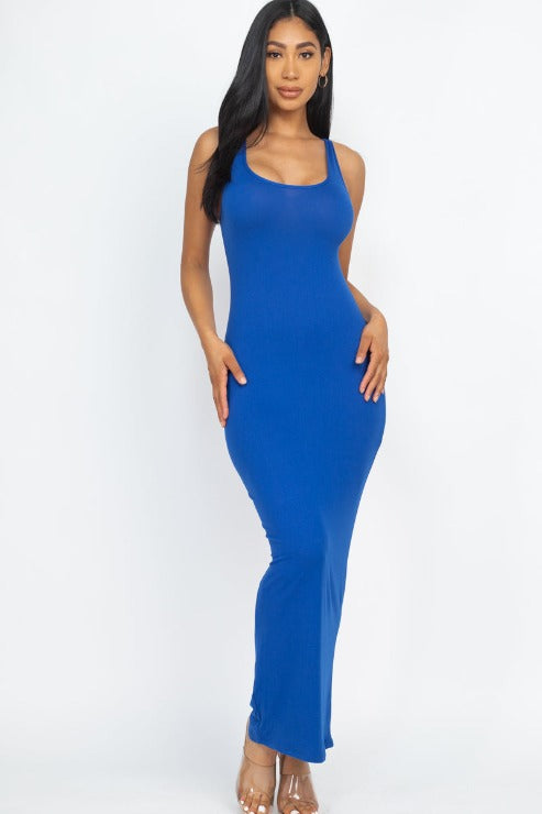 Solid Basic Maxi Dress - Wholesale Capella Apparel