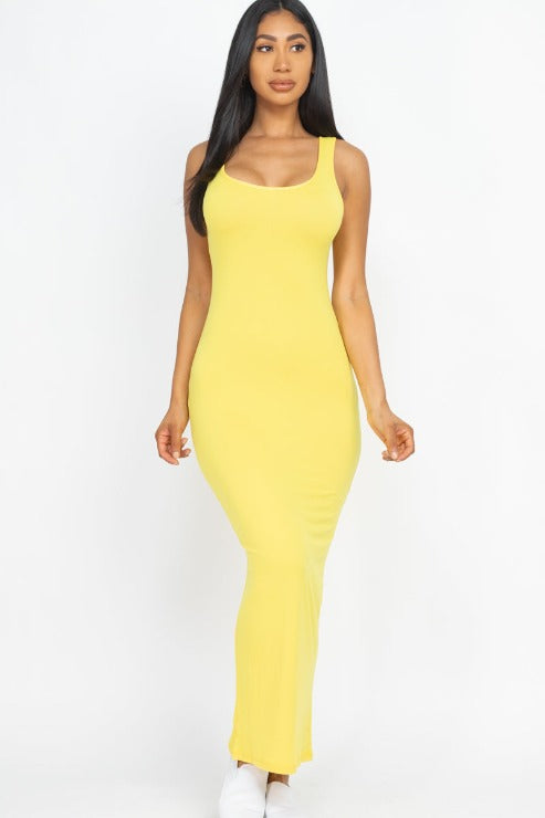 Solid Basic Maxi Dress - Wholesale Capella Apparel