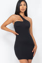 One Shoulder Bodycon Mini Dress - Wholesale Capella Apparel