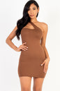 One Shoulder Bodycon Mini Dress - Wholesale Capella Apparel