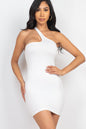 One Shoulder Bodycon Mini Dress - Wholesale Capella Apparel