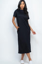 Side Pocket Tee Dress - Wholesale Capella Apparel