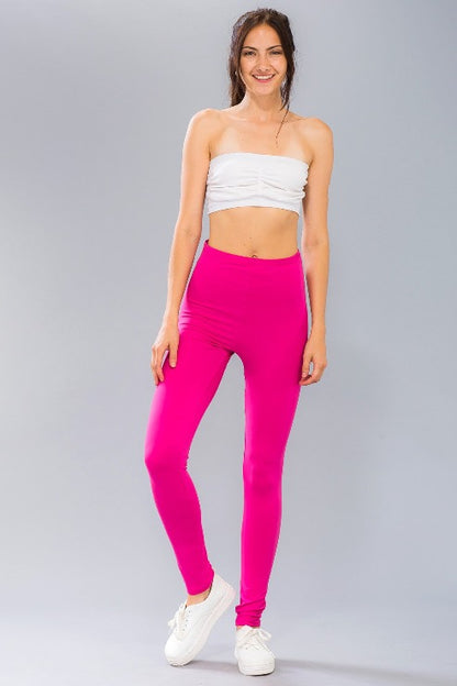 Solid Leggings - Capella Apparel