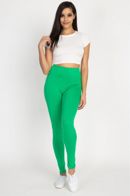 Solid Leggings - Capella Apparel