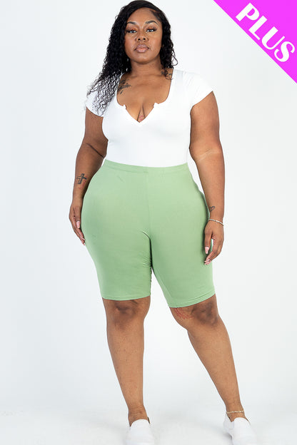 Plus Size Bike Shorts - Wholesale Capella Apparel