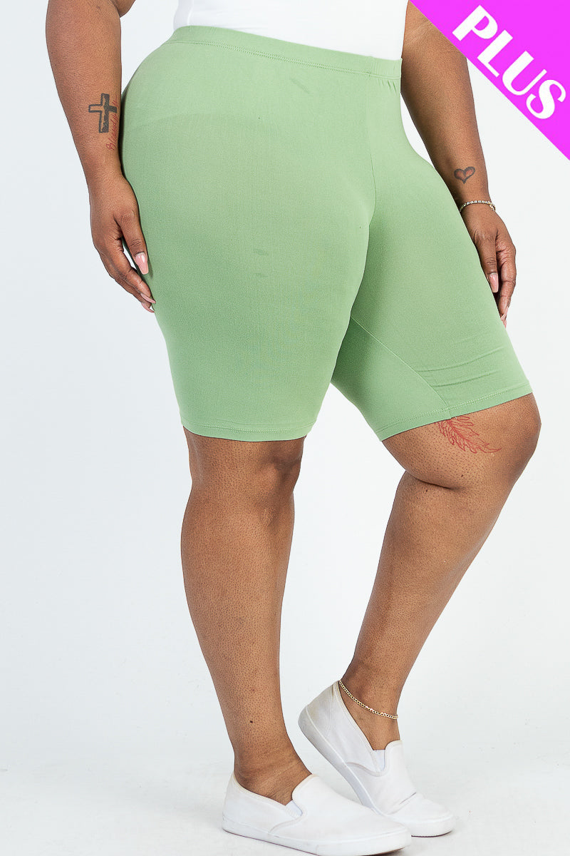 Plus Size Bike Shorts - Wholesale Capella Apparel