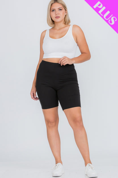 Plus Size Bike Shorts - Wholesale Capella Apparel