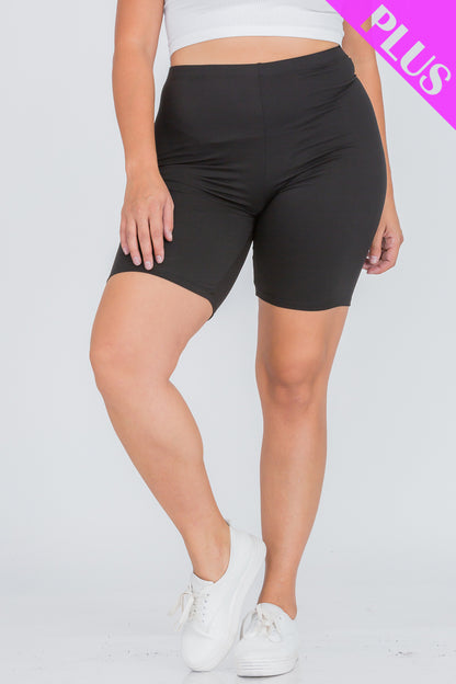 Plus Size Bike Shorts - Wholesale Capella Apparel