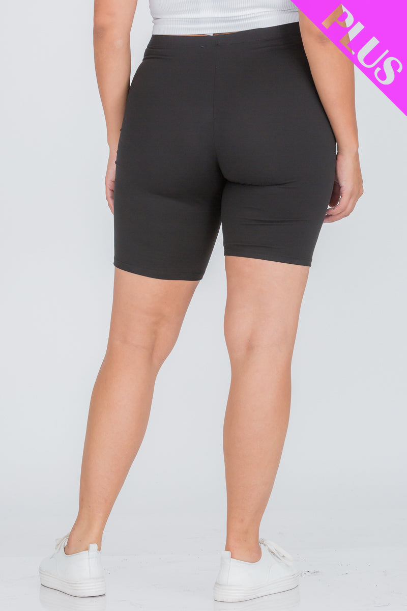 Plus Size Bike Shorts - Wholesale Capella Apparel