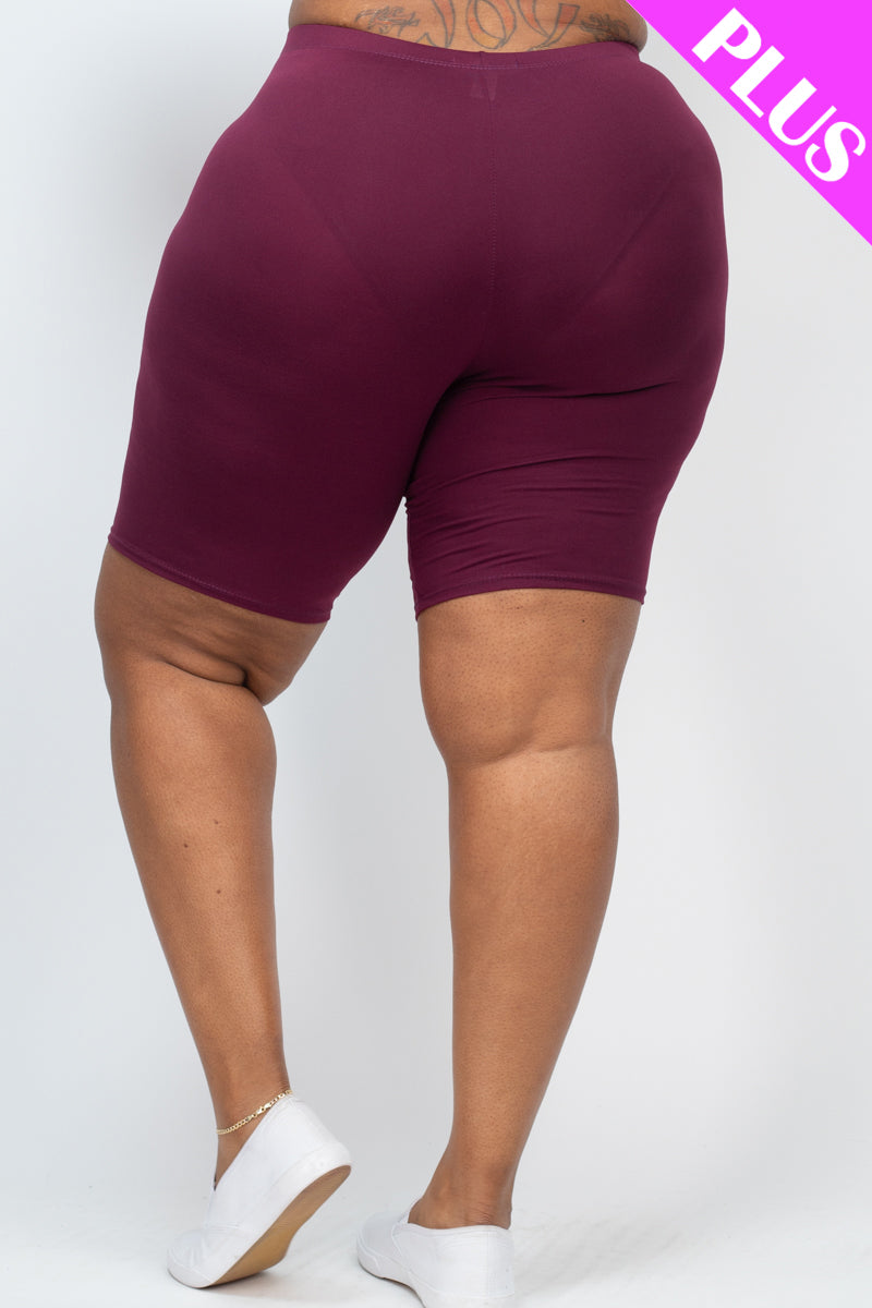 Plus Size Bike Shorts - Wholesale Capella Apparel