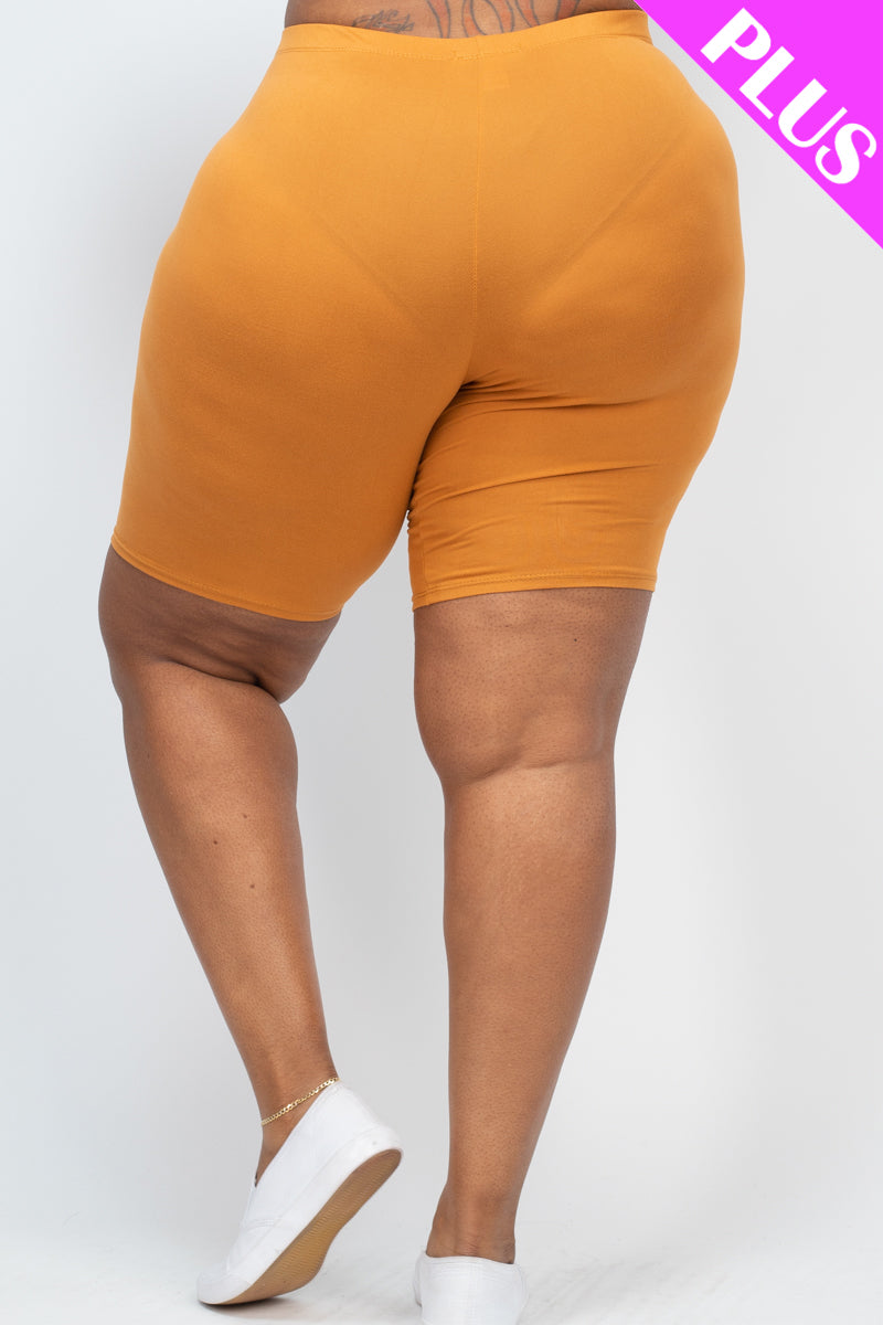 Plus Size Bike Shorts - Wholesale Capella Apparel