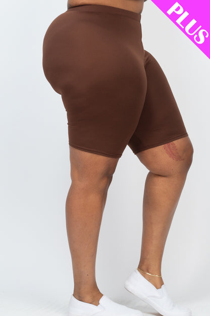 Plus Size Bike Shorts - Wholesale Capella Apparel