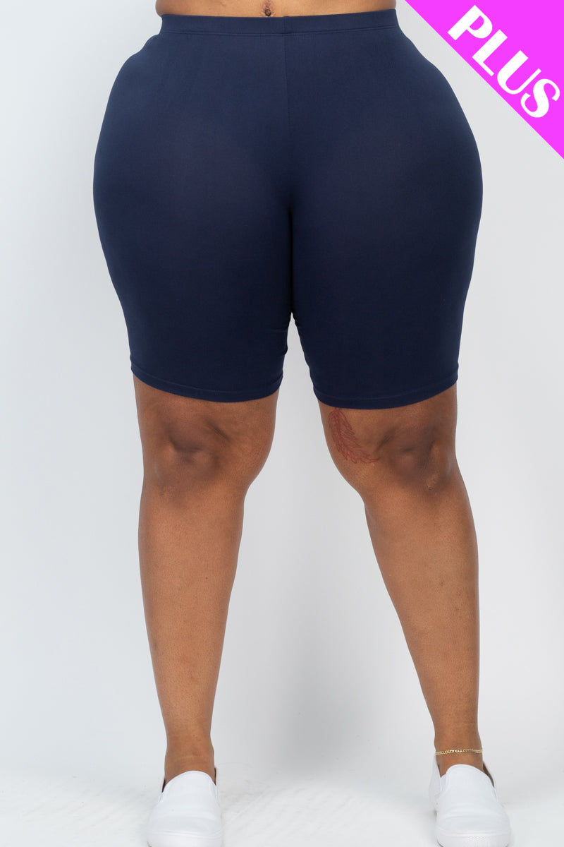 Plus Size Bike Shorts - Wholesale Capella Apparel