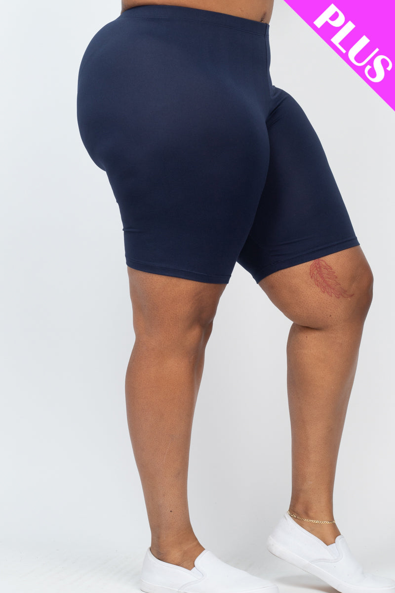 Plus Size Bike Shorts - Wholesale Capella Apparel