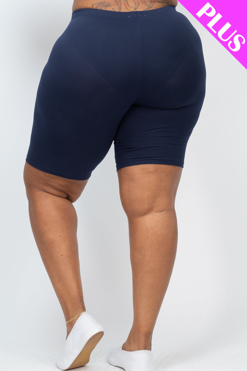 Plus Size Bike Shorts - Wholesale Capella Apparel