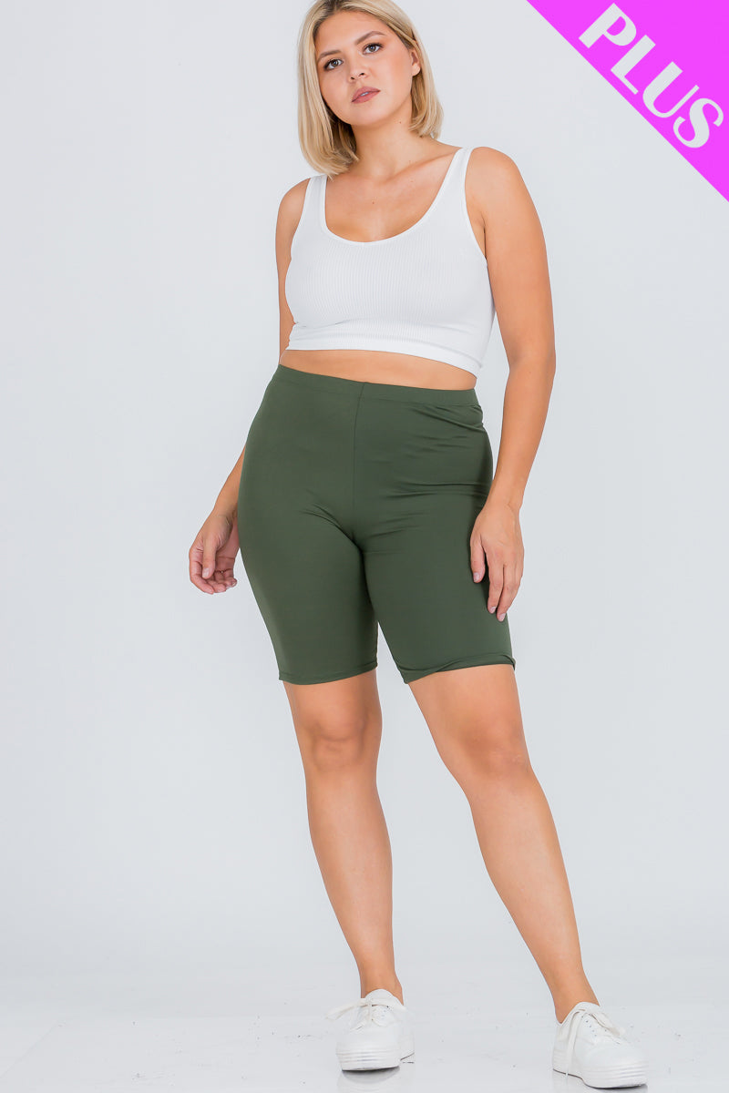 Plus Size Bike Shorts - Wholesale Capella Apparel