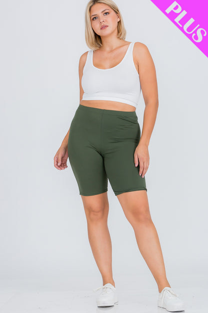 Plus Size Bike Shorts - Wholesale Capella Apparel