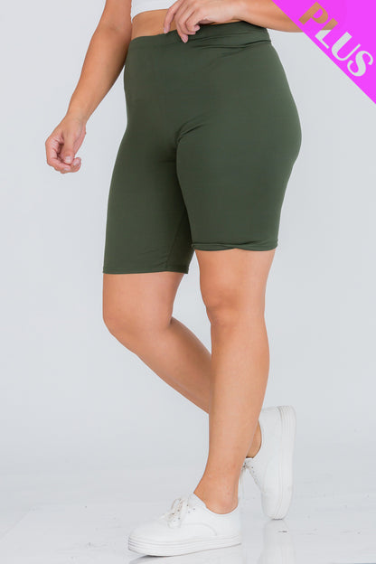 Plus Size Bike Shorts - Wholesale Capella Apparel