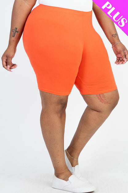 Plus Size Bike Shorts - Wholesale Capella Apparel