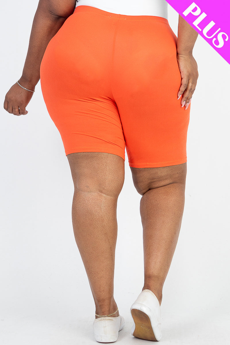 Plus Size Bike Shorts - Wholesale Capella Apparel