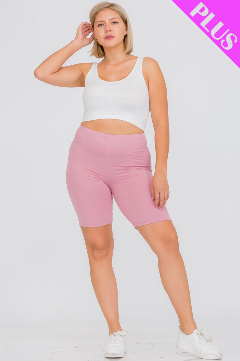 Plus Size Bike Shorts - Wholesale Capella Apparel