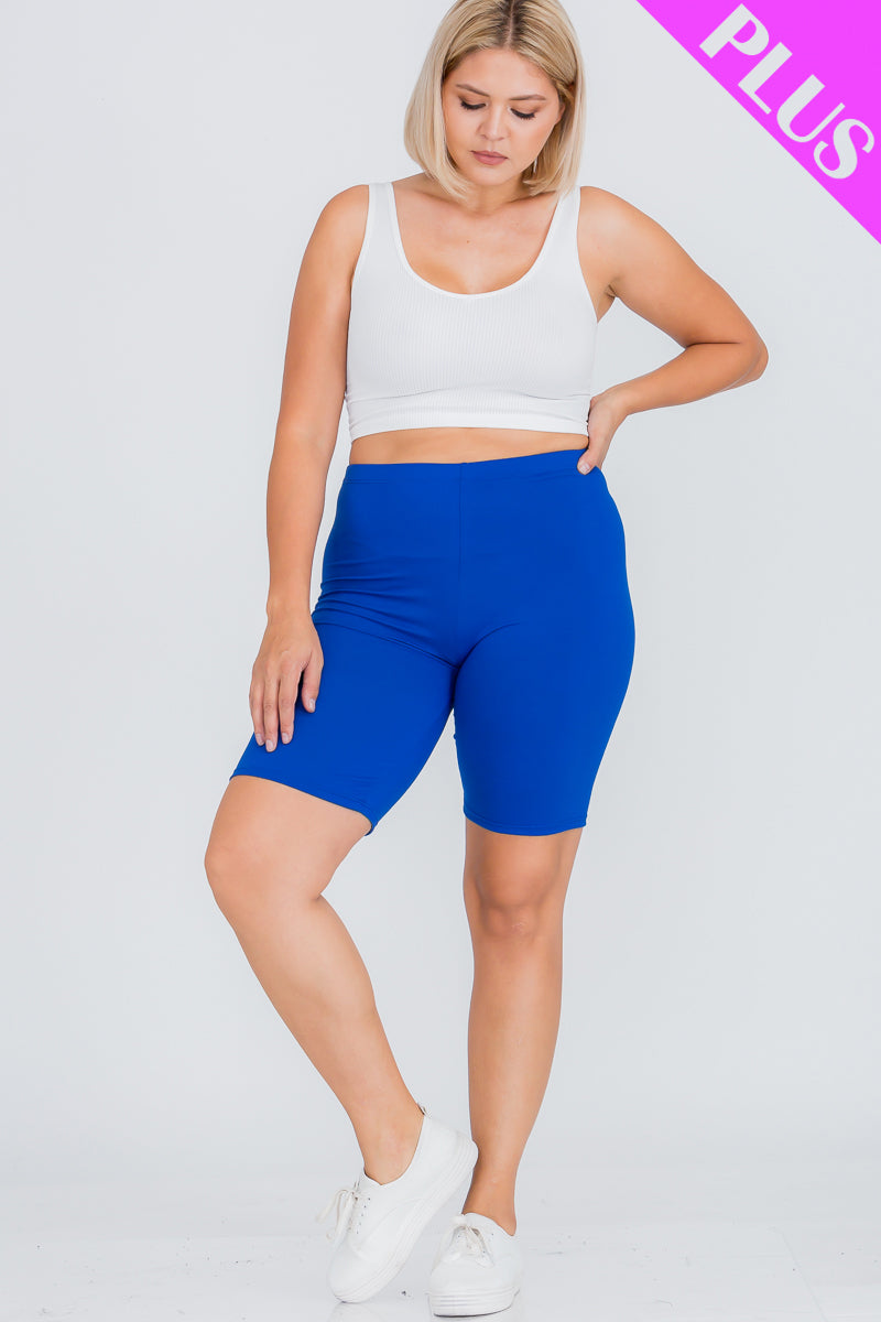 Plus Size Bike Shorts - Wholesale Capella Apparel