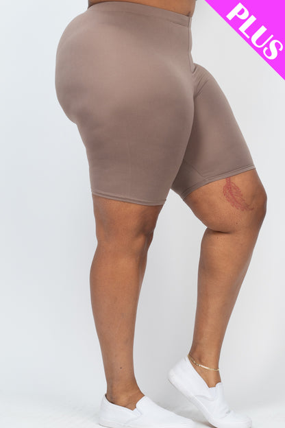 Plus Size Bike Shorts - Wholesale Capella Apparel