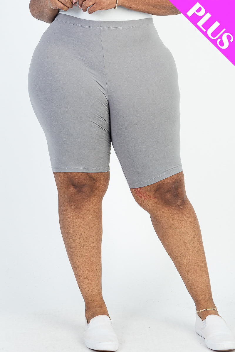 Plus Size Bike Shorts - Wholesale Capella Apparel