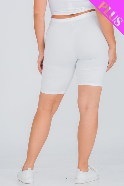 Plus Size Bike Shorts - Wholesale Capella Apparel